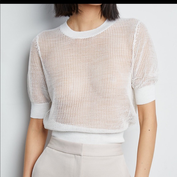 Babaton Lucida knit sweater top in olive leaf green NWT - Picture 1 of 9